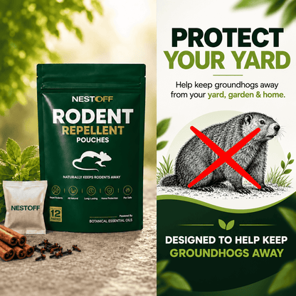 Groundhogs Repellent Pouches